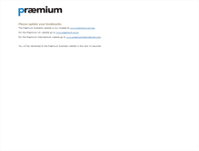 Tablet Screenshot of praemium.biz